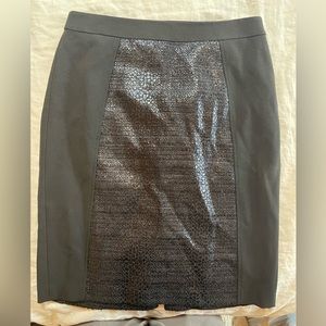 High waisted Black Pencil Skirt